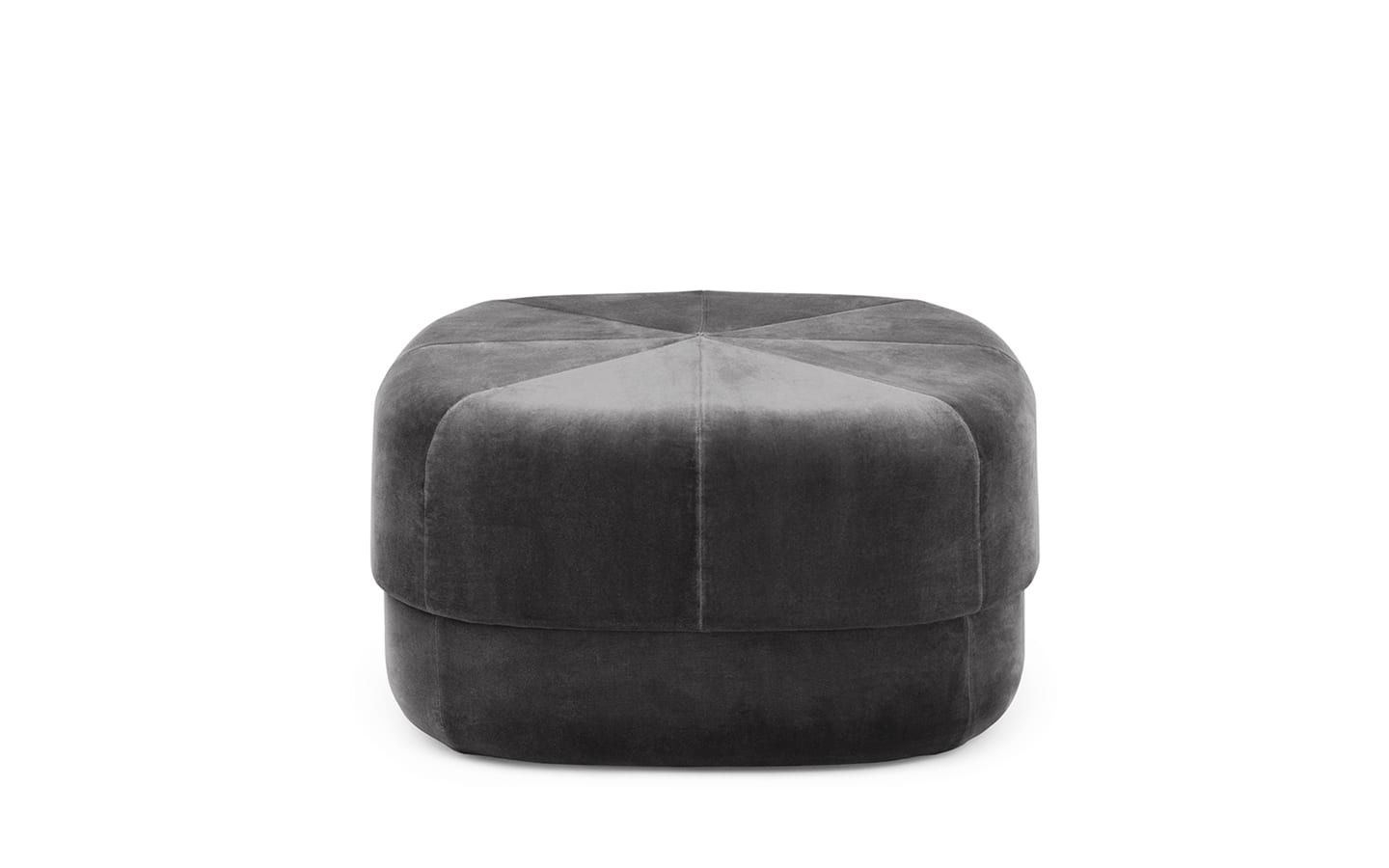 Circus Pouf Large-Grey-0