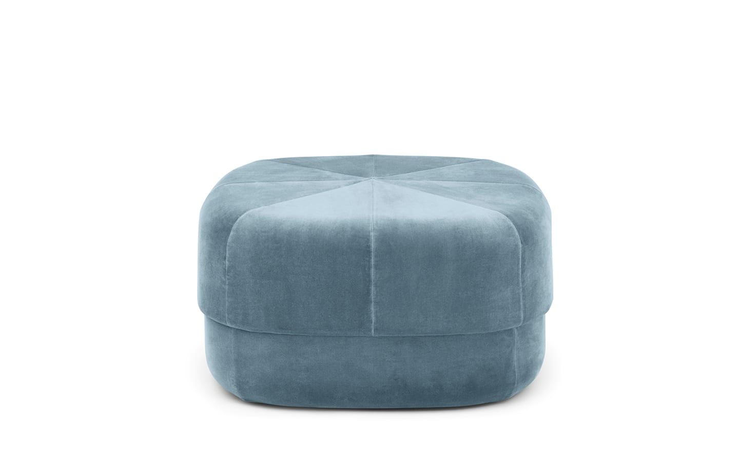 Circus Pouf Large-Light Blue-0
