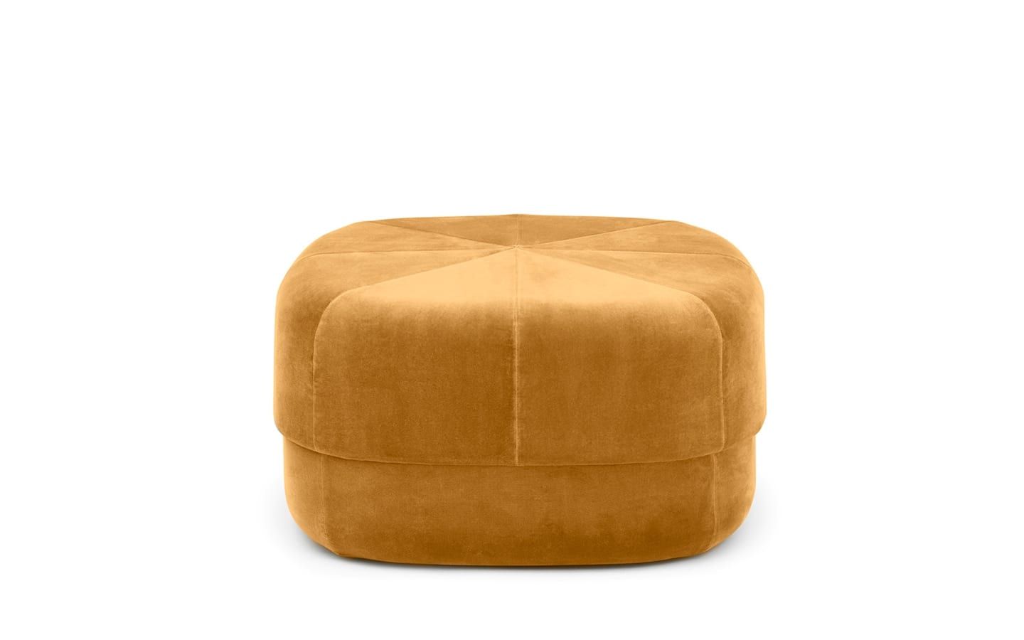 Circus Pouf Large-Yellow-0