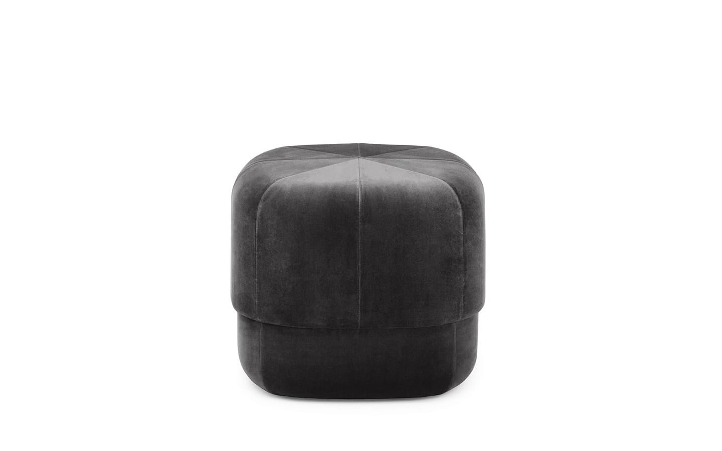Circus Pouf Small -Grey-0