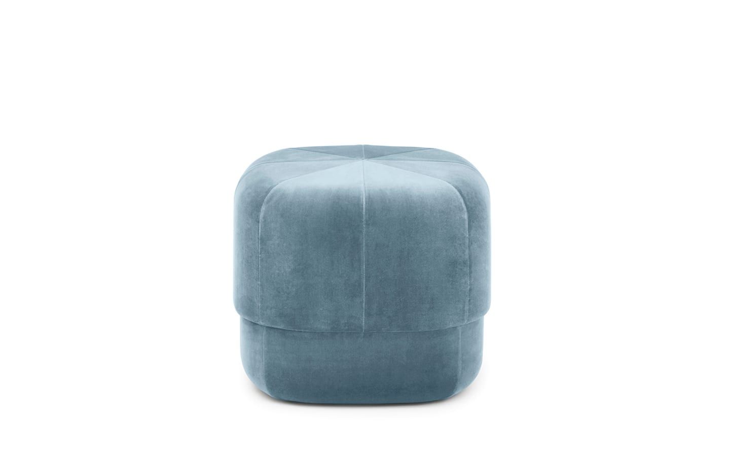 Circus Pouf Small -Light Blue-0