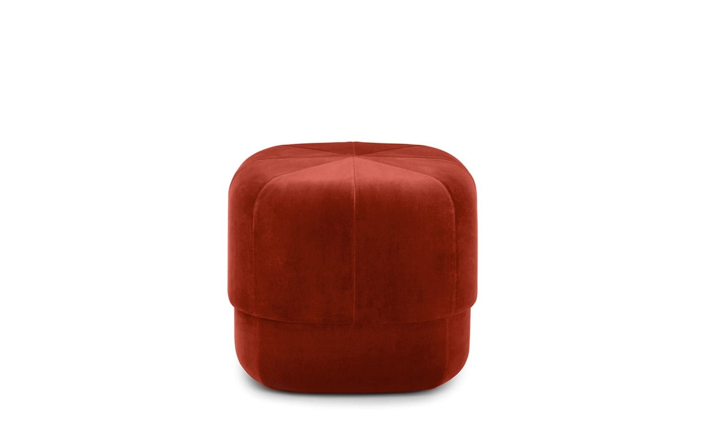 Circus Pouf Small -Rust-0
