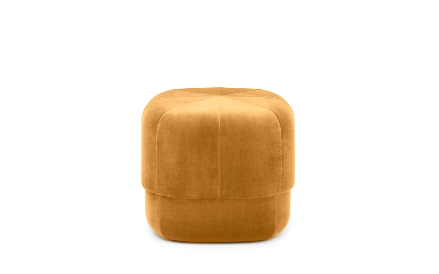 Circus Pouf Small -Yellow-0