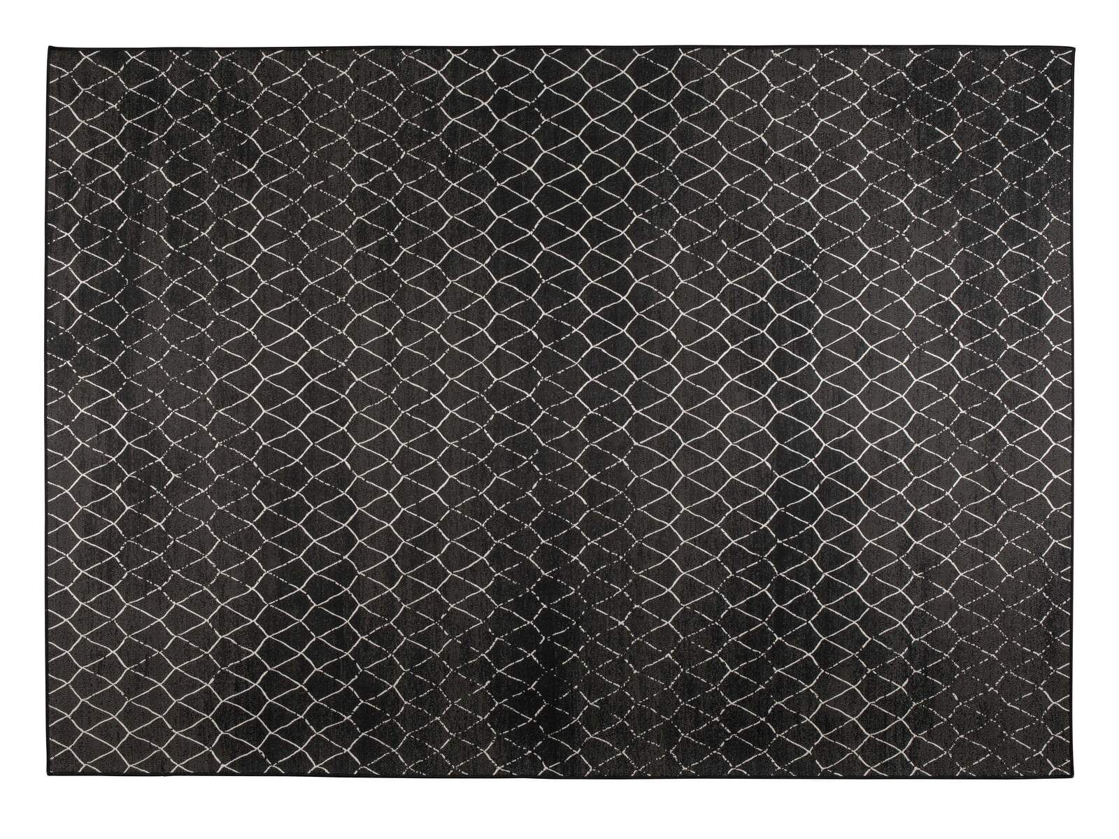 Zuiver Crossley outdoor rug black // Zuiver Crossley kültári szőnyeg fekete