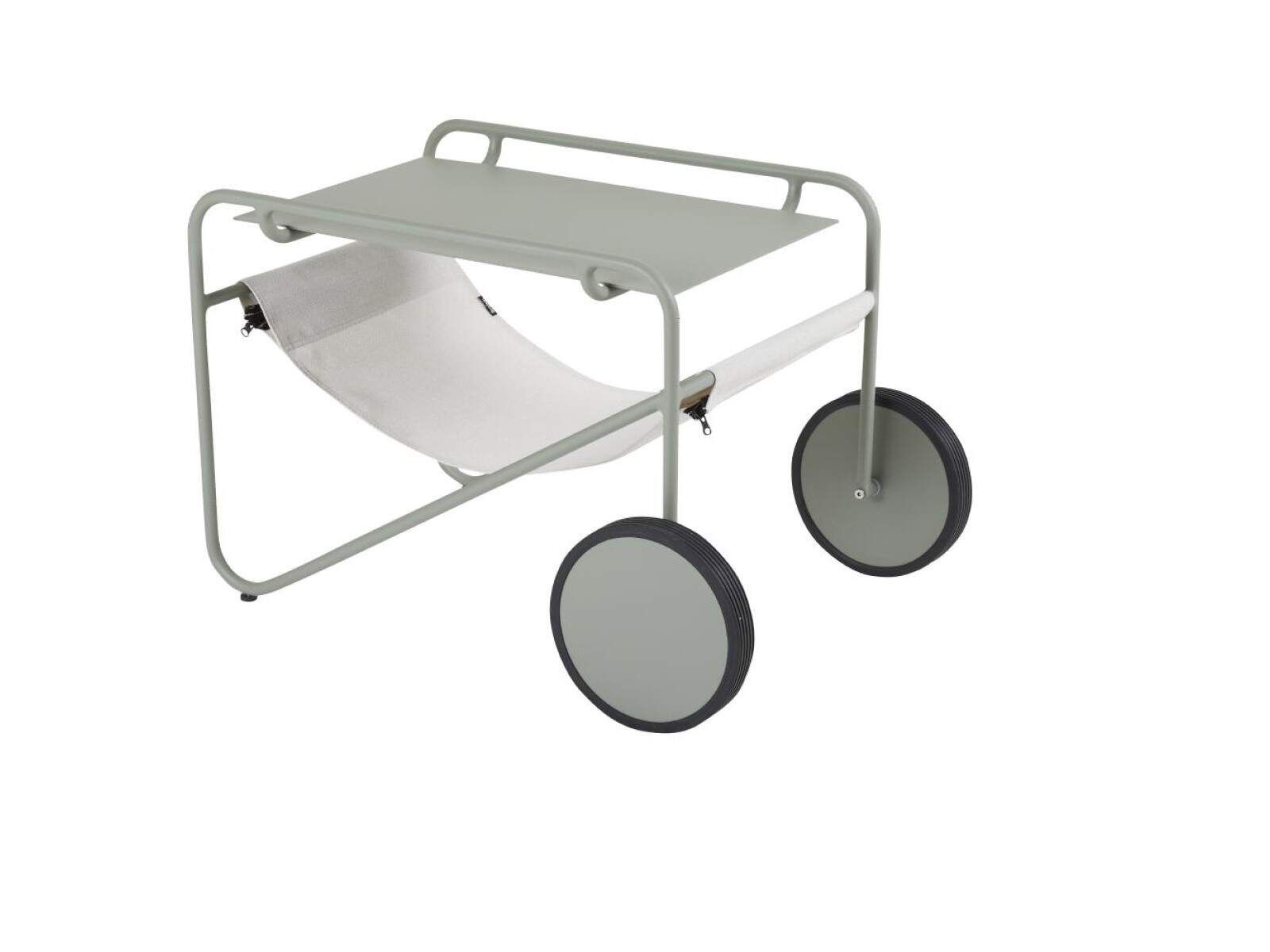 Poul outdoor side table dusty green// Poul kültéri lerakóasztal porzöld