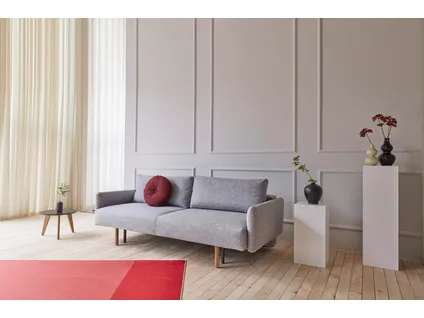 FRODE sofa bed with armrest