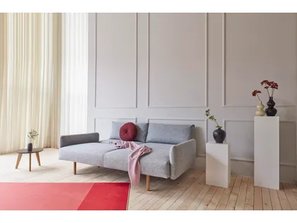 FRODE sofa bed with armrest