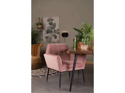 KATE upholstered dining armchair