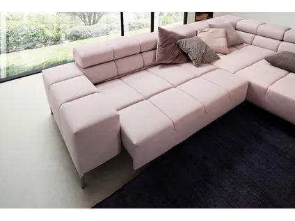WILSON 3 seater corner sofa with open end