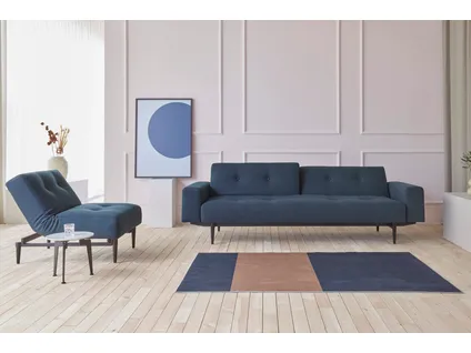 DUBLEXO sofa bed with upholstery armrest