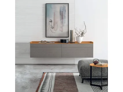 SIR sideboard with 4 drawers - Wall mounted
