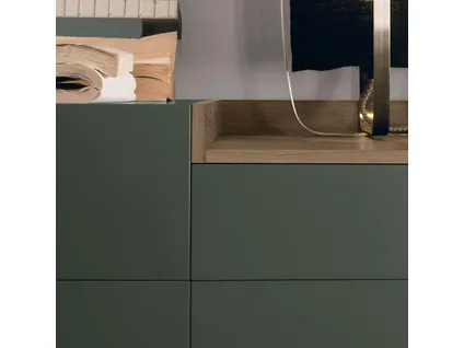 SIR sideboard with 7 drawers - Wall mounted