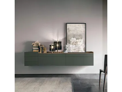 SIR sideboard with 7 drawers - Wall mounted