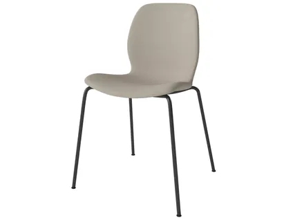 SEED upholstered dining chair - wooden or metal legs