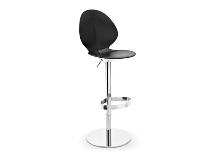 BASIL barstool with gas lifted center leg