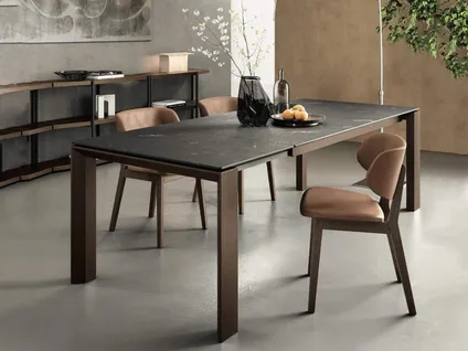 OMNIA extendible dining table