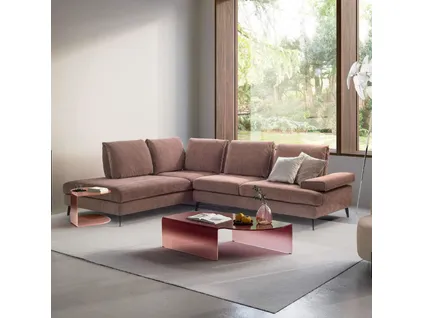 LANDA 4 seater adjustable modular sofa with open end