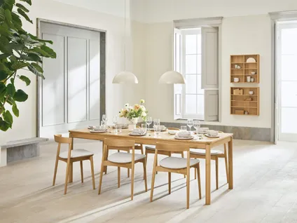 RONYA oak dining table