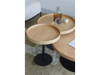 YURI oak side table