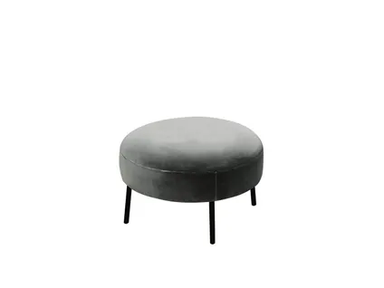 ALEX leather footstool