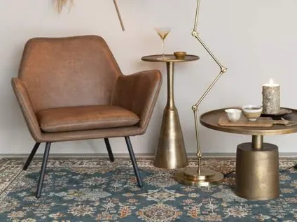 BON leather lounge chair