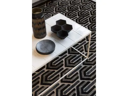 GLAZED coffee table