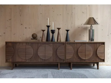 GROOVE sideboard with 3 doors