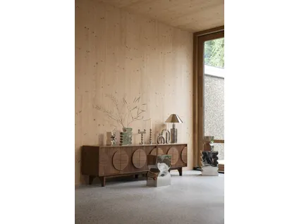 GROOVE sideboard with 3 doors