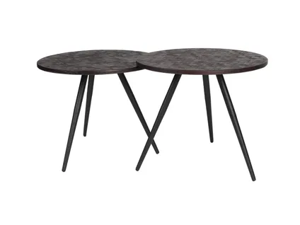 WEBSTER side table set of 2