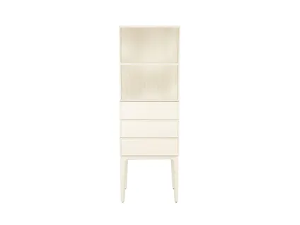 JUNE cabinet 1 door, 3 drawers