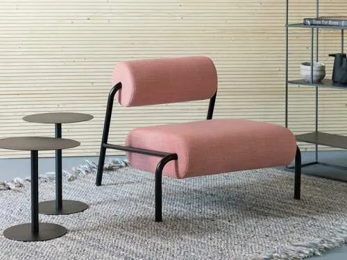 Zuiver Lekima lounge chair pink // Zuiver Lekima lounge szék rózsaszín