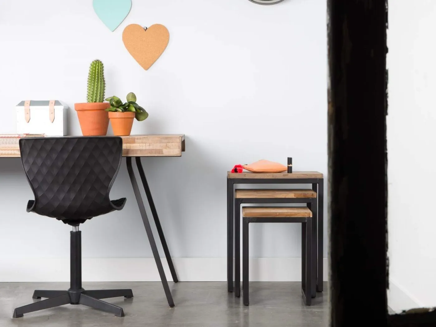 White Label living Suri side table set// White Label living Suri lerakóasztal szett