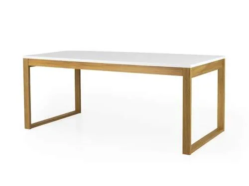Birka dining table white oak// Birka étkezőasztla fehér tölgy