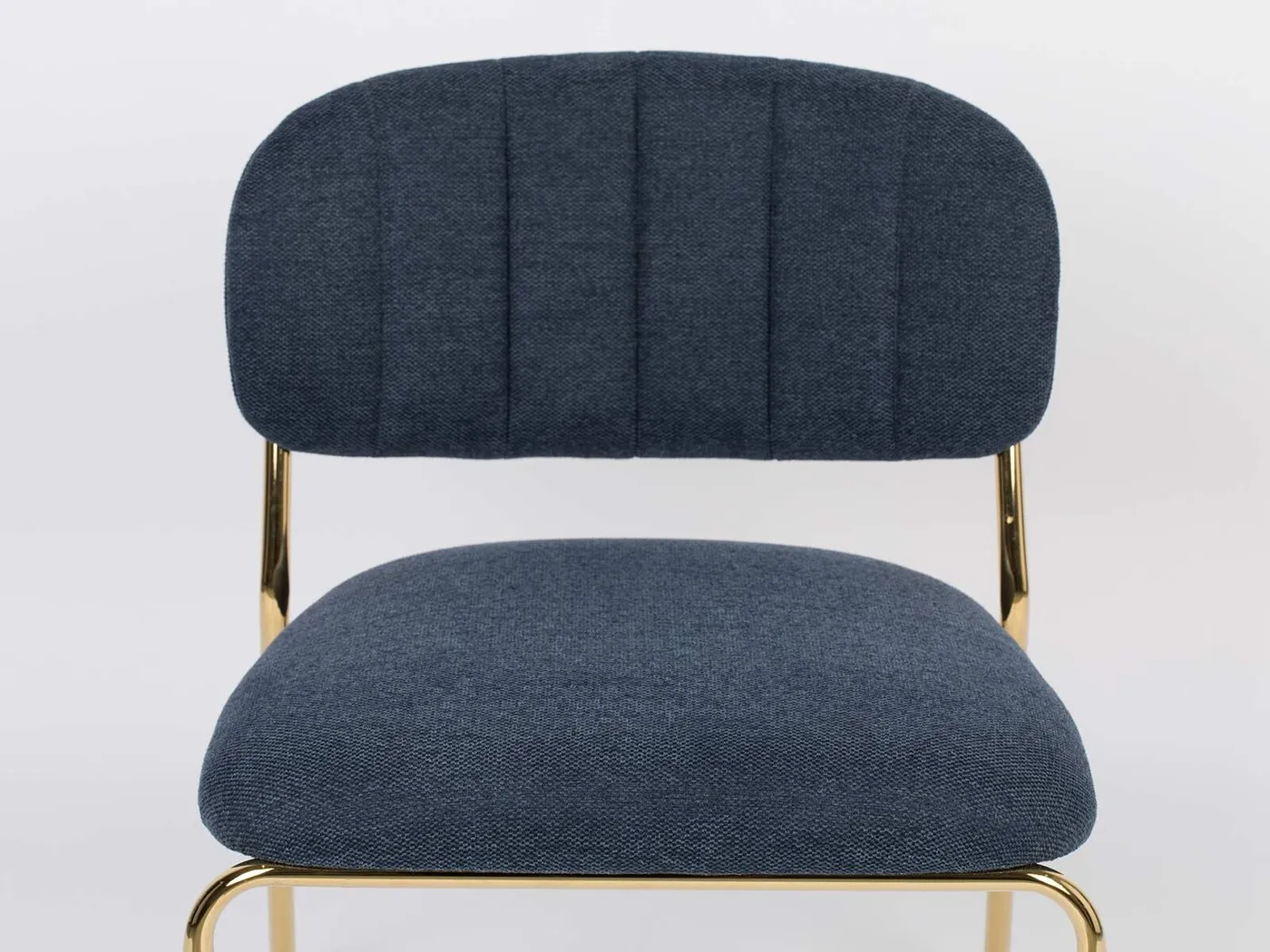 White Label Living Jolien lounge chair dark blue // White Label Living Jolien lounge szék sötétkék