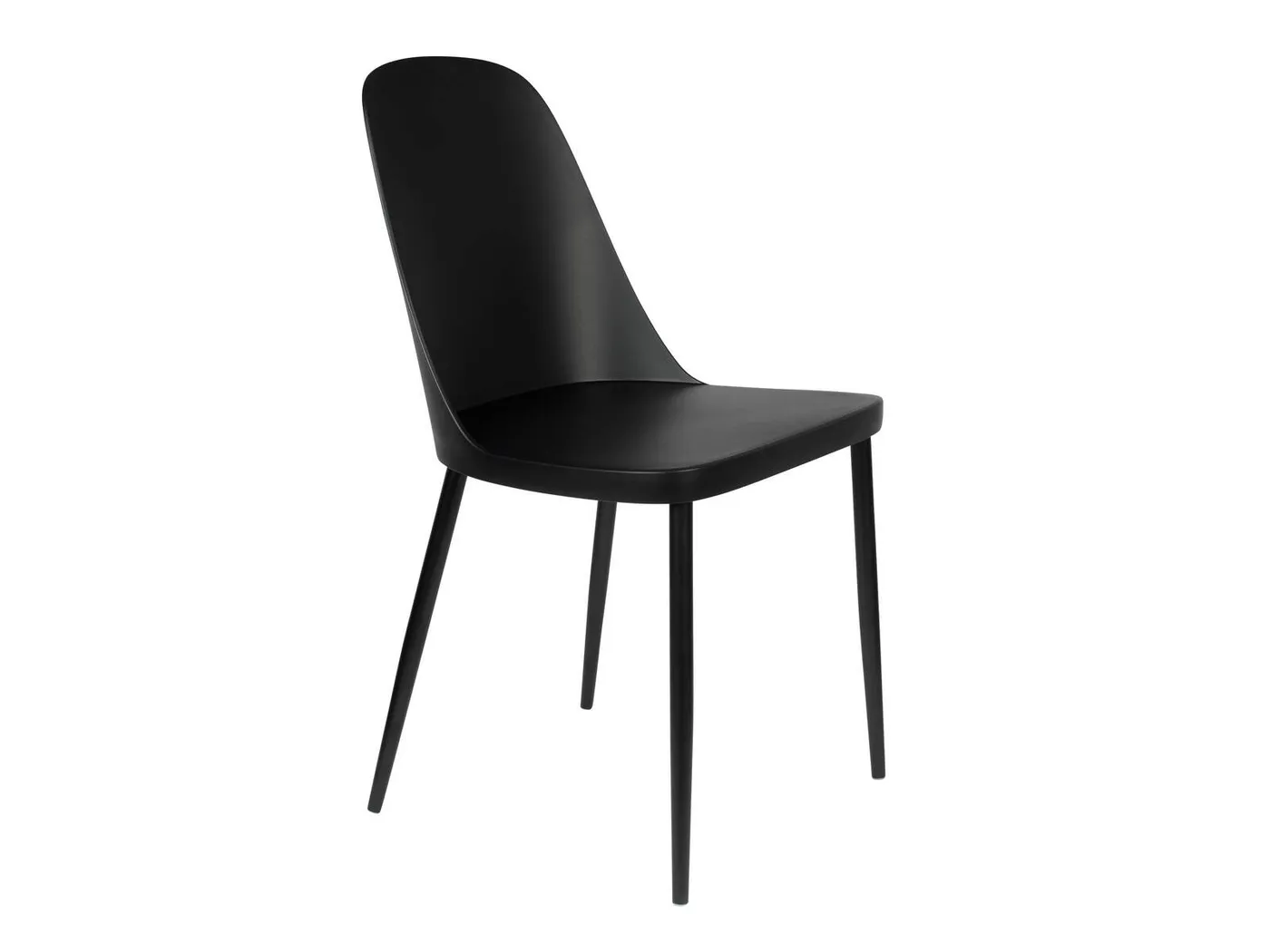 White Label Living Pip chair black // White Label Living Pip szék fekete