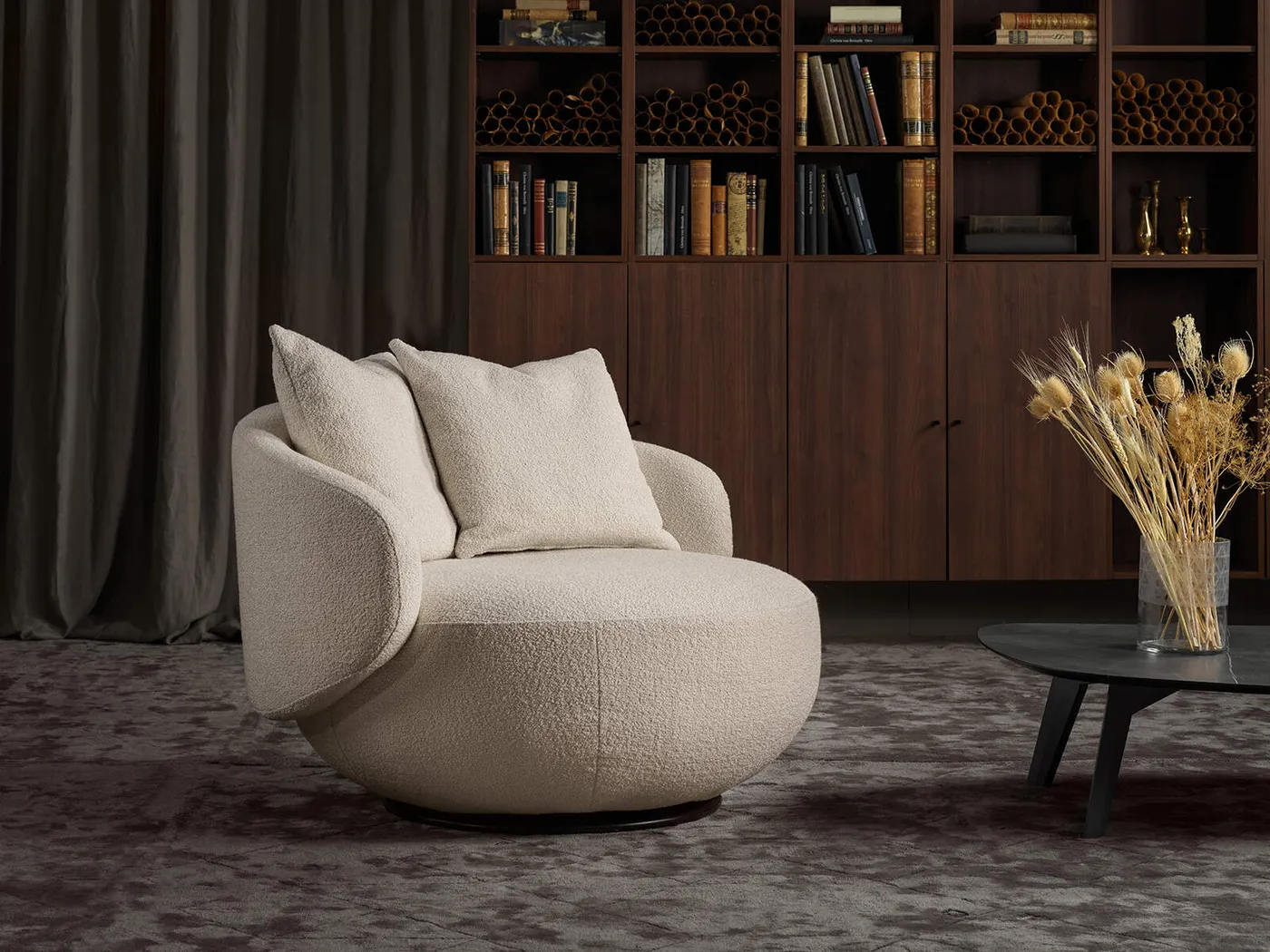 Rondo armchair large// Rondo klubfotel nagy