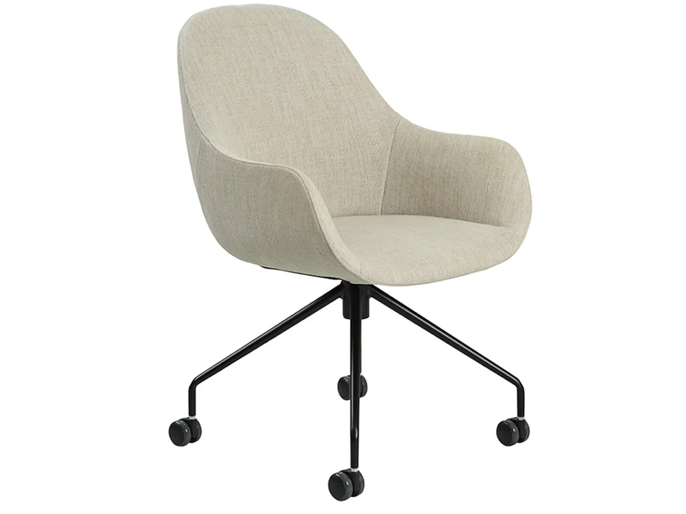 Layla dining armchair with spider legs and wheels high// Layla étkező karosszék forgós póklábbal magas