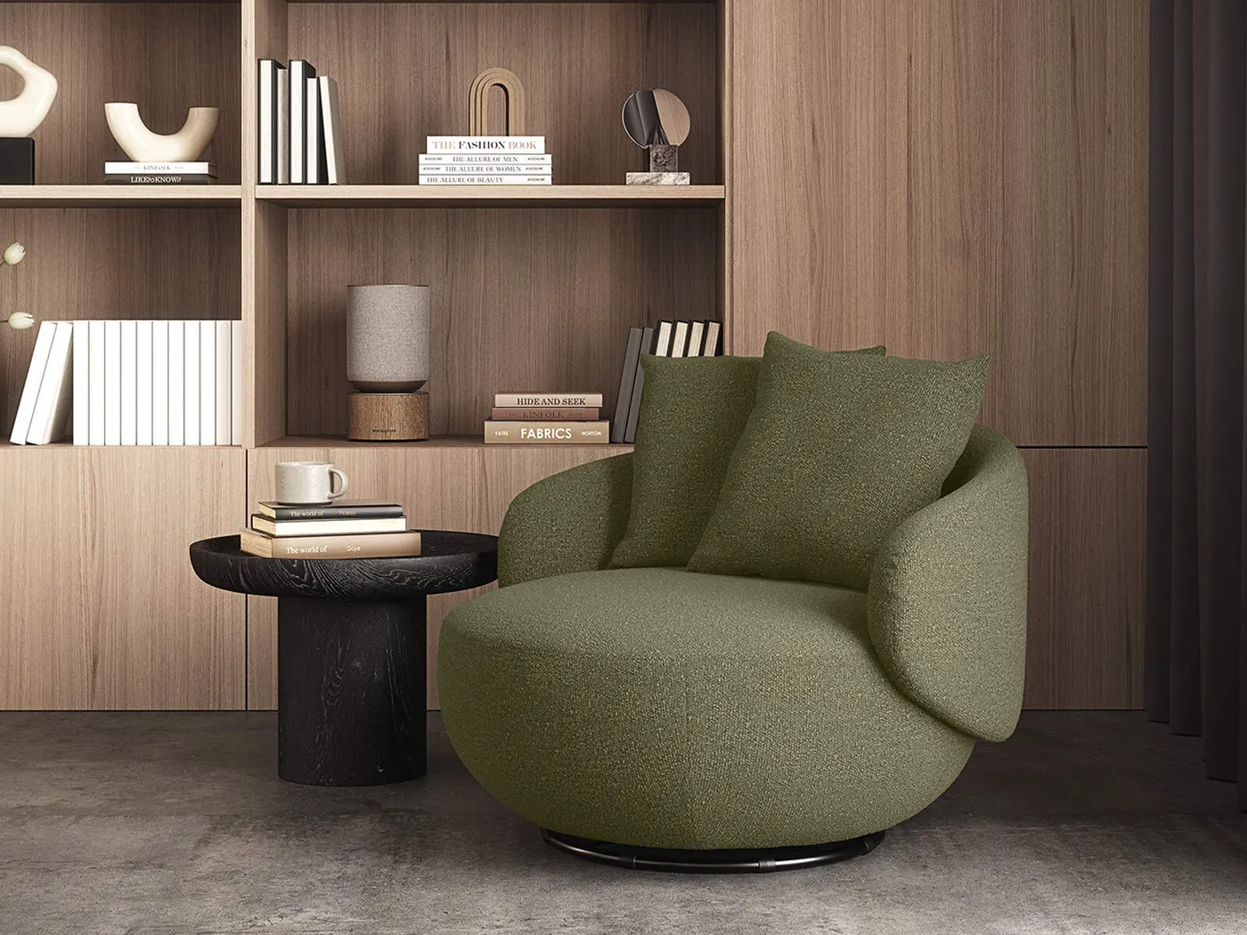 Rondo armchair large// Rondo klubfotel nagy