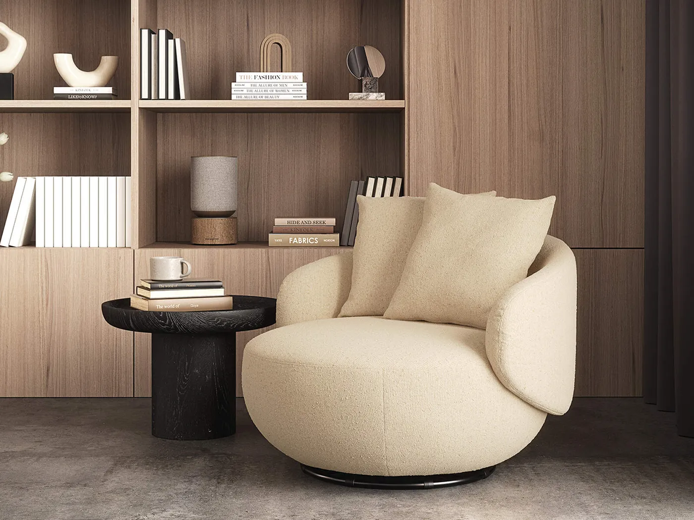 Rondo armchair large// Rondo klubfotel nagy