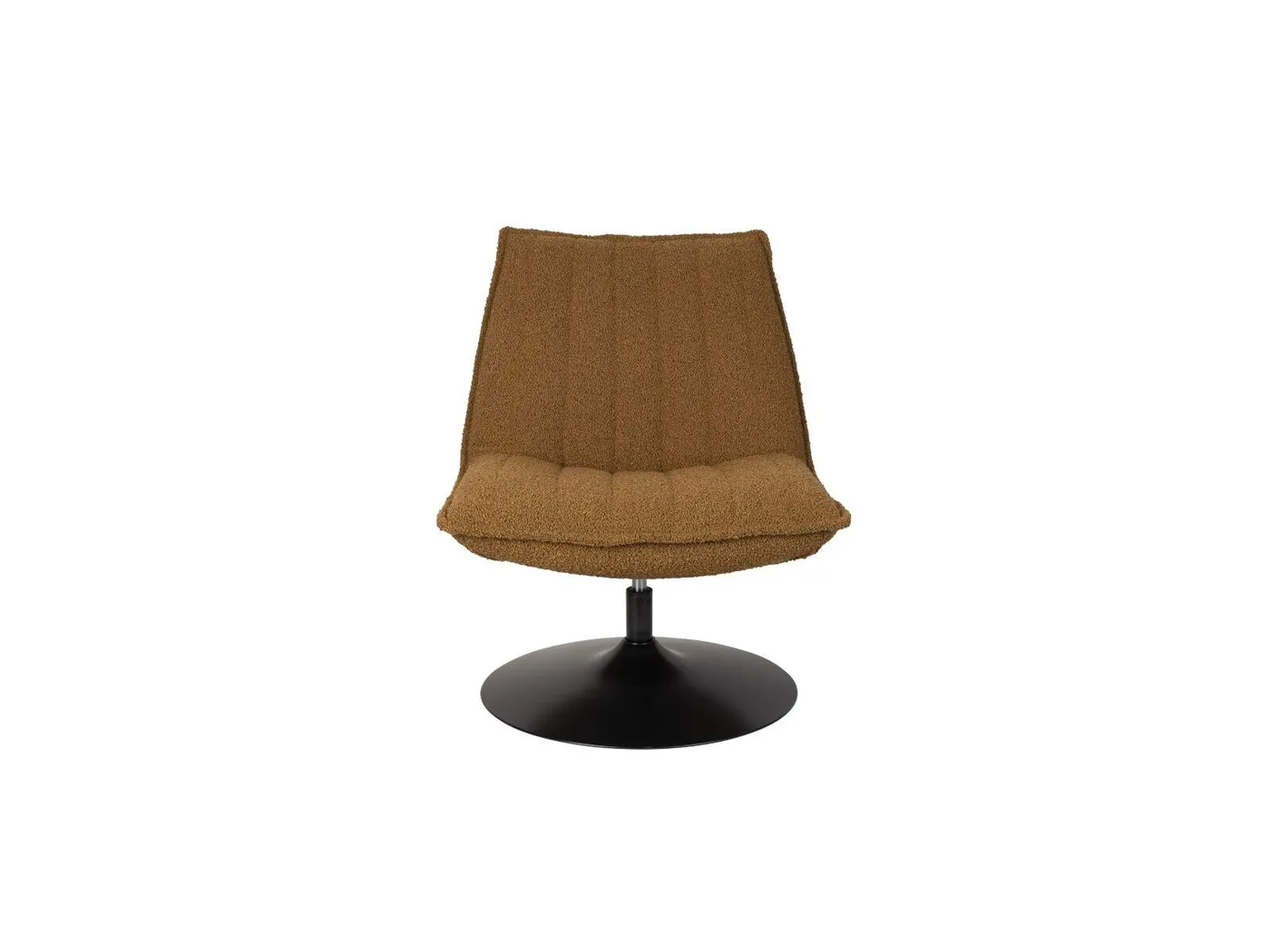 Jax lounge chair ochre boucle// Jax lounge szék okker buklé