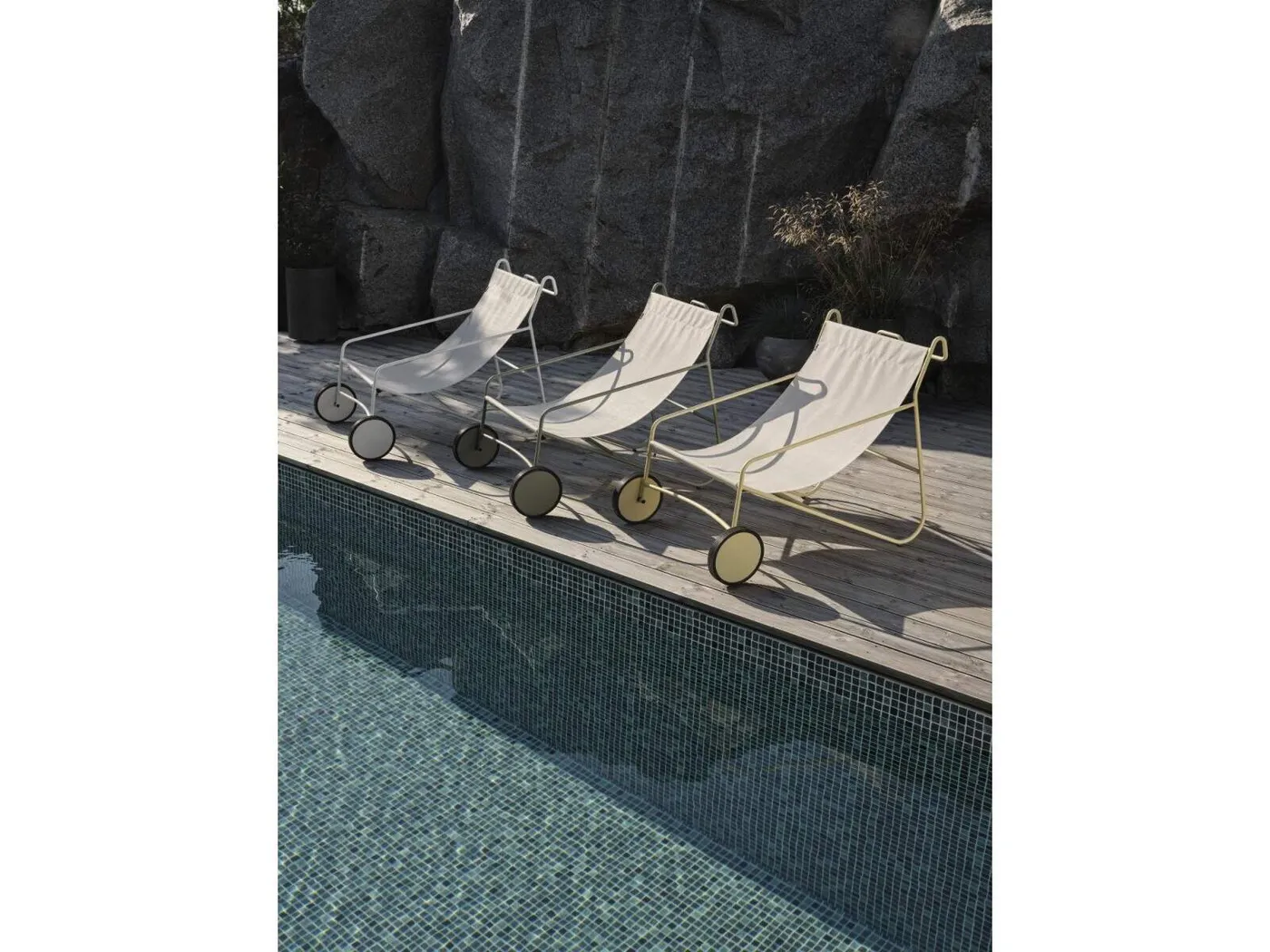 Poul lounge outdoor chair// Poul lounge szék
