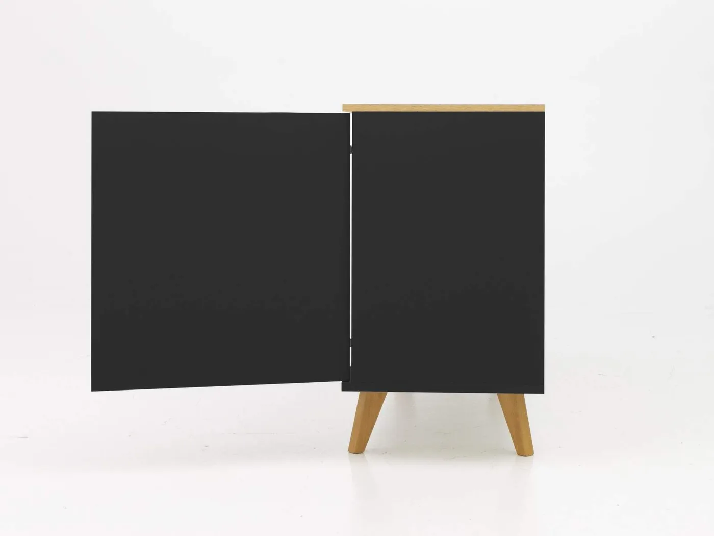 Amelia 3 door sideboard black// Amelia 3 ajtós komód fekete