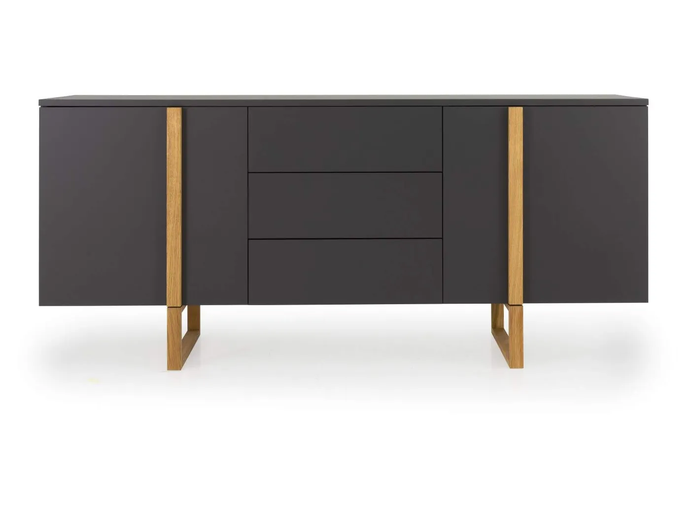 Birka sideboard 2d3dr anthracite// Birka komód 2 d3dr antracit