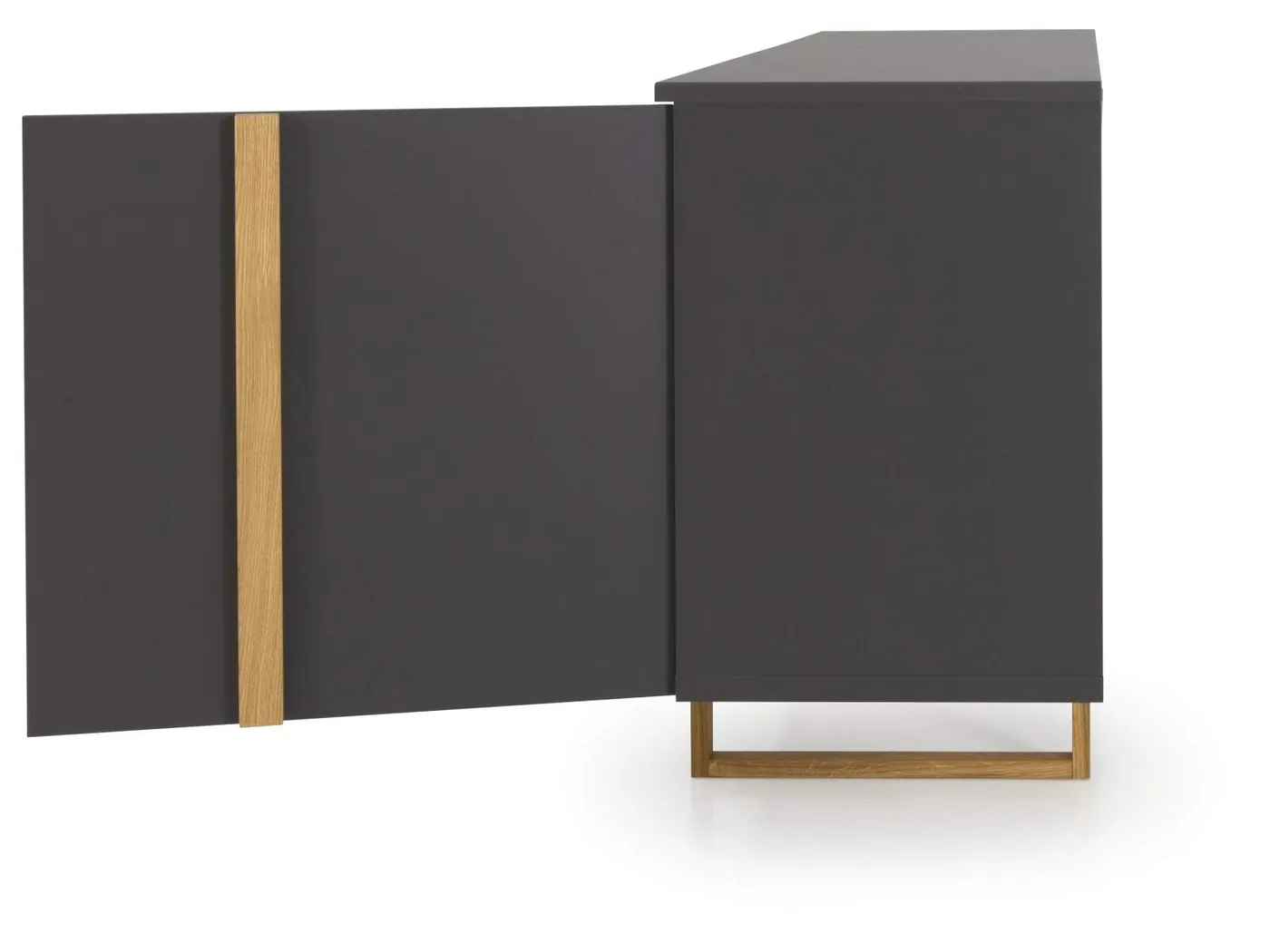 Birka sideboard 2d3dr anthracite// Birka komód 2 d3dr antracit