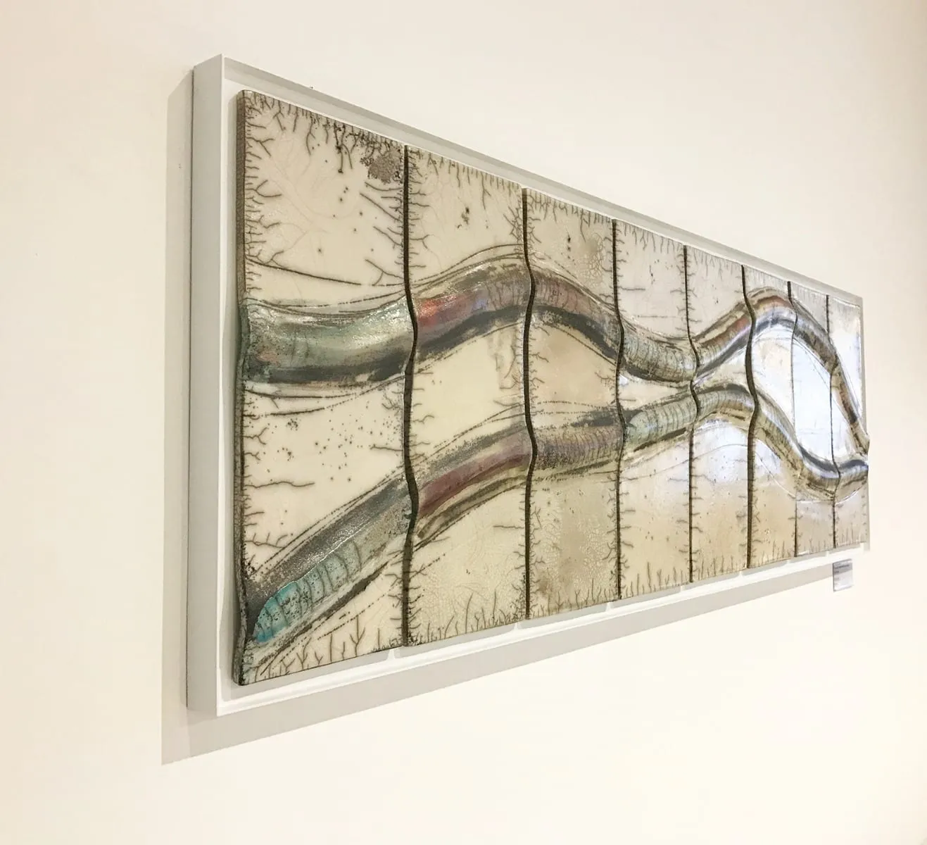 TOGETHER Raku Wall art-17549