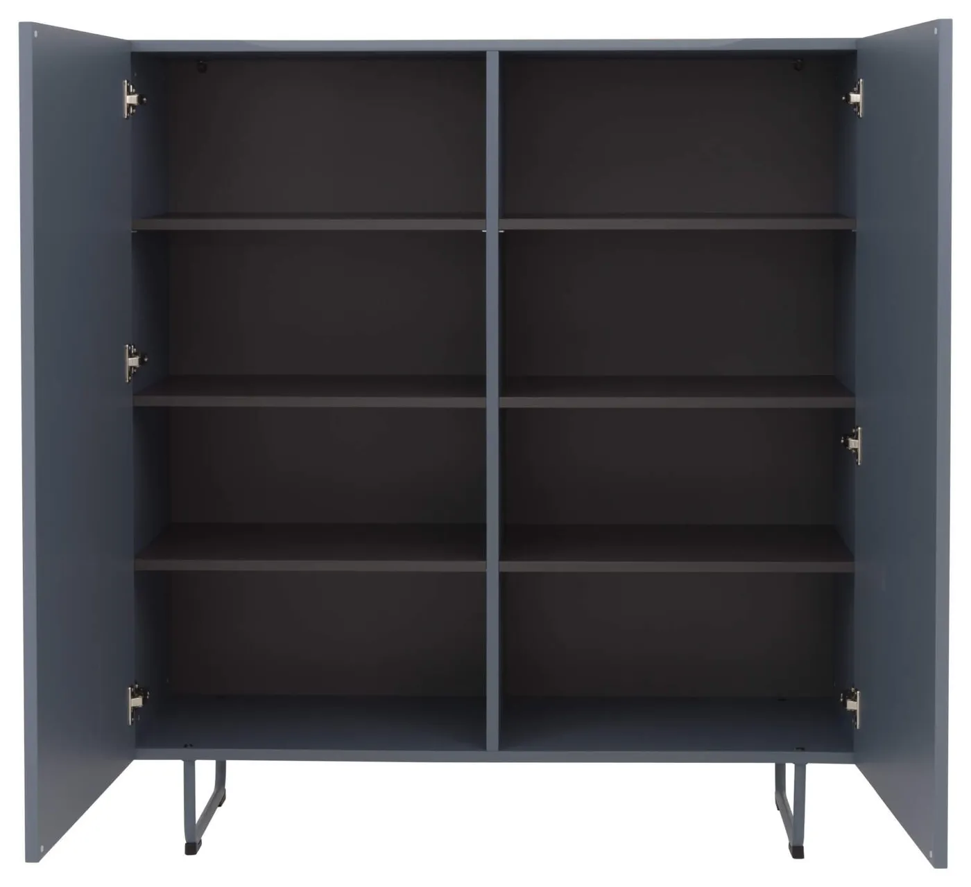 Parma highboard 2 doors lake blue// Parma magas komód 2 ajtóval tókék