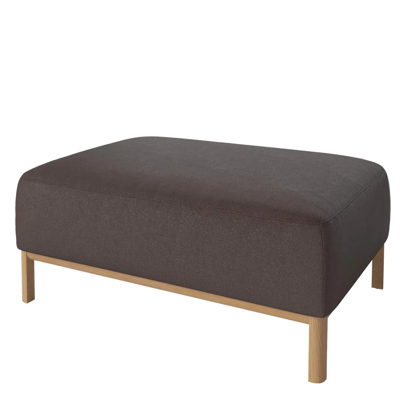 Bolia Caro leather pouf large // Caro bőr lábtartó nagy