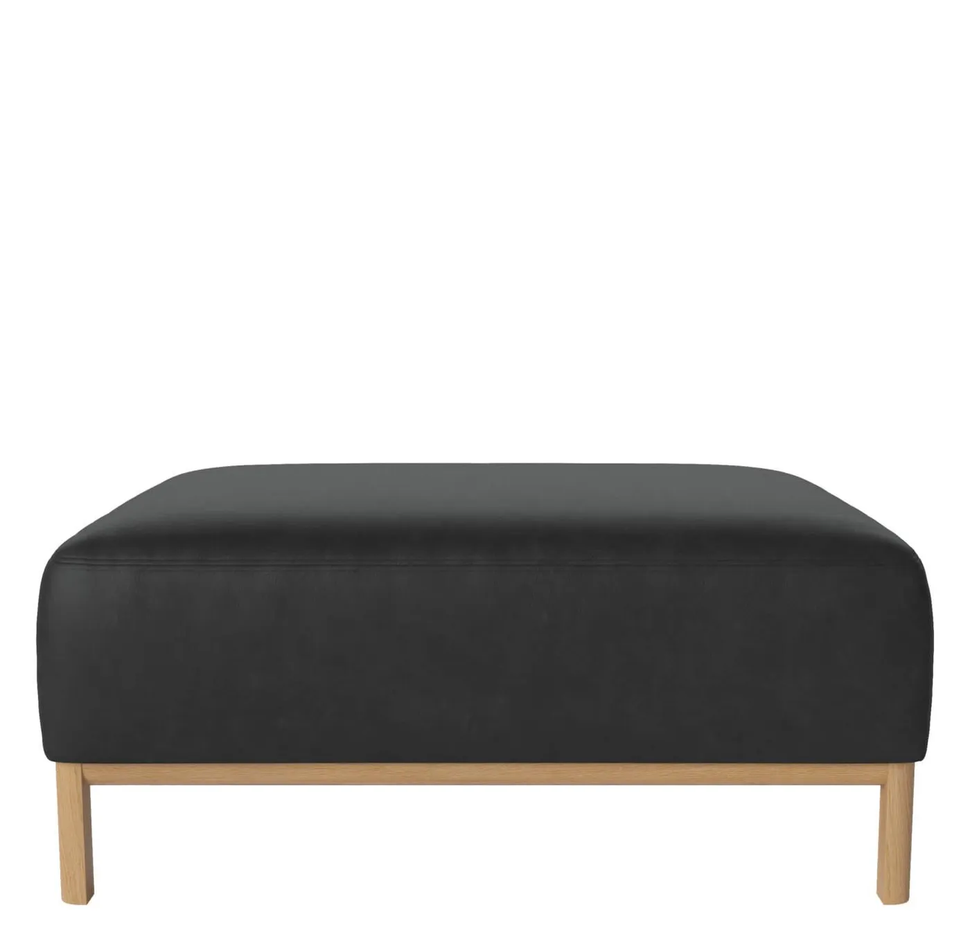 Bolia Caro leather pouf large // Caro bőr lábtartó nagy