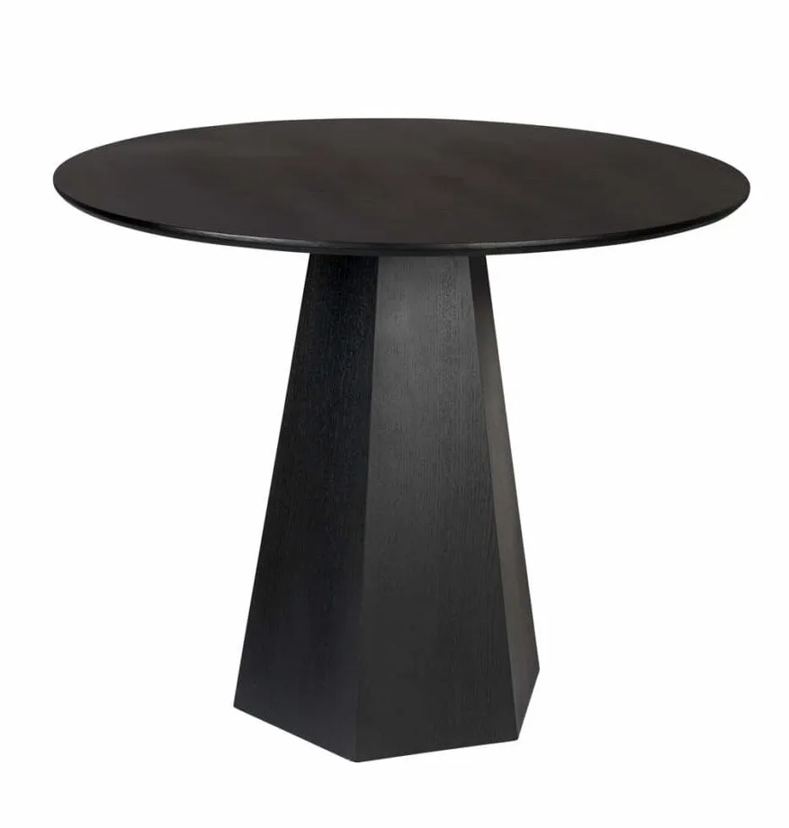 Zuiver Pilar round table black // Pilar kerekasztal fekete
