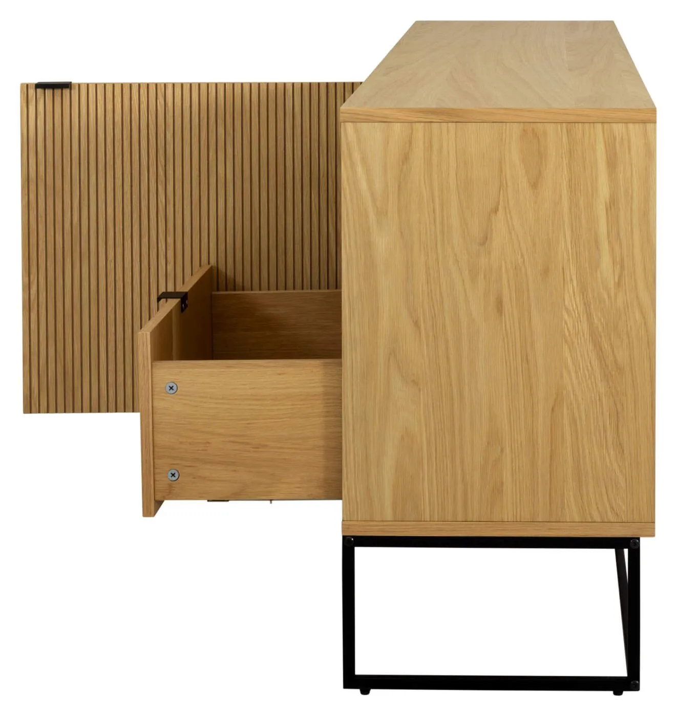 Bali sideboard 2 doors 2 drawers oak// Bali komód 2d 2dr tölgy
